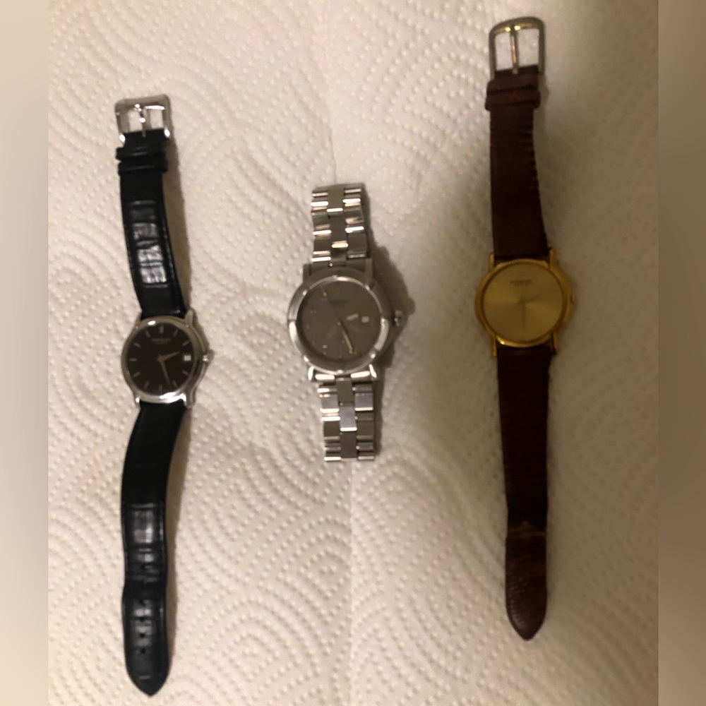 Set of Three Raymond Weil Watches